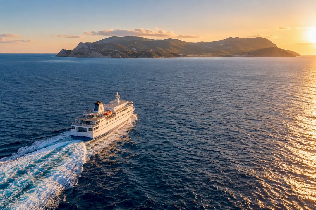 Traghetto per la costa dell’Elba